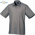 Premier | PR202 - Poplin short sleeve shirt