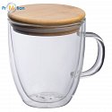 Cup, 350 ml with bamboo with logo print