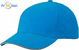 Myrtle Beach | MB 6541 - Lightly cut 6 panel cap &quot;Sandwich&quot;