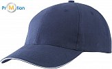 Myrtle Beach | MB 6541 - Lightly cut 6 panel cap &quot;Sandwich&quot;