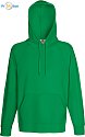 F.O.L. | Lightweight Hooded Sweat - Raglánová mikina s kapucí kelly green