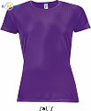 SOL'S | Sporty Women - Dámské raglánové tričko dark purple