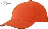 Myrtle Beach | MB 6541 - Lightly cut 6 panel cap &quot;Sandwich&quot;