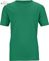 James & Nicholson | JN 358K - Sportovní dětské tričko green