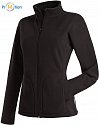 Stedman | Active Fleece Jacket Women - Dámská fleecová bunda black opal