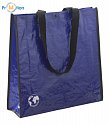 Shopping bag made of recycled material