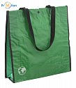 Shopping bag made of recycled material