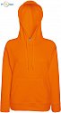 F.O.L. | Lady-Fit Lightweight Hooded Sweat - Dámská mikina s kapucí orange