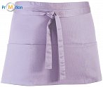 Premier | PR155 - Zástěra do pasu s kapsou "Colours" lilac