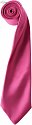 Premier | PR750 - Saténová kravata "Colours" hot pink