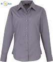 Premier | PR300 - Women&#39;s long-sleeved poplin shirt