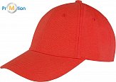 Result Headwear | RC081X - Kšiltovka s nízkým profilem, 6 panelů red