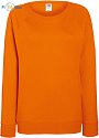 F.O.L. | Lady-Fit LW Raglan Sweat - Dámská mikina orange