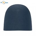 Unisex cotton cap, blue, logo print