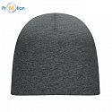 Unisex cap made of cotton, gray, logo print