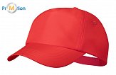 Eco baseball cap with red logo