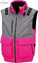 Result Work-Guard | R335X - Workwear Gilet "X-Over" pink/grey