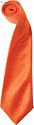 Premier | PR750 - Saténová kravata "Colours" orange