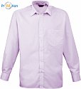 Premier | PR200 - Popelínová košile s dlouhým rukávem lilac