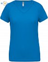 Kariban ProAct | PA477 - Dámské sportovní tričko s V výstřihem aqua blue