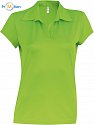 Kariban ProAct | PA483 - Dámské polo "CoolPlus" lime