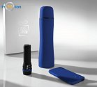 SET: THERMOS COLORISSIMO & POWER BANK RAY 4000 mAh & LED TORCH RUBBY Navy Blue