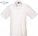 Premier | PR202 - Popelínová košile s krátkým rukávem