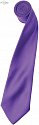 Premier | PR750 - Saténová kravata "Colours" rich violet