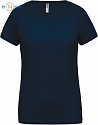 Kariban ProAct | PA477 - Dámské sportovní tričko s V výstřihem navy
