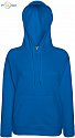 F.O.L. | Lady-Fit Lightweight Hooded Sweat - Dámská mikina s kapucí royal blue