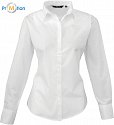 Premier | PR300 - Dámska popelínová košeľa s dlhým rukávom