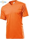 Stedman | Classic V-Neck Men - Tričko s výstřihem do V orange