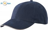 Myrtle Beach | MB 6541 - Lightly cut 6 panel cap &quot;Sandwich&quot;