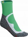 James & Nicholson | JN 210 - Sportovní ponožky krátké green