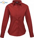 Premier | PR300 - Women&#39;s long-sleeved poplin shirt