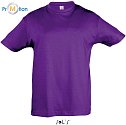 SOL'S | Regent Kids - Dětské tričko dark purple