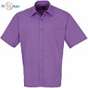 Premier | PR202 - Poplin short sleeve shirt