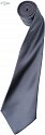Premier | PR750 - Saténová kravata "Colours" steel