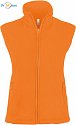 Kariban | K906 - Dámská fleecová vesta "Melodie" orange