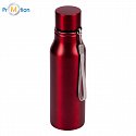 FUN TRIPPING sports bottle 700 ml made of steel, red with logo printing