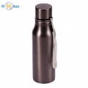 FUN TRIPPING sports bottle 700 ml made of steel, anthracite with logo print