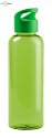 Sports drink bottle from Tritan, green with logo print