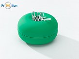 PAPER CLIP HOLDER  Green