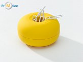 PAPER CLIP HOLDER  Yellow