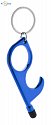 Sanitary key with blue stylus