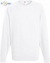 F.O.L. | Lightweight Raglan Sweat - Mikina white