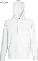 F.O.L. | Lightweight Hooded Sweat - Raglánová mikina s kapucí white