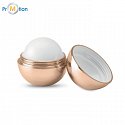 Round lip balm UV finish