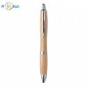 Guľôčkové pero z ABS a bambusu