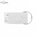 Aluminium luggage tag